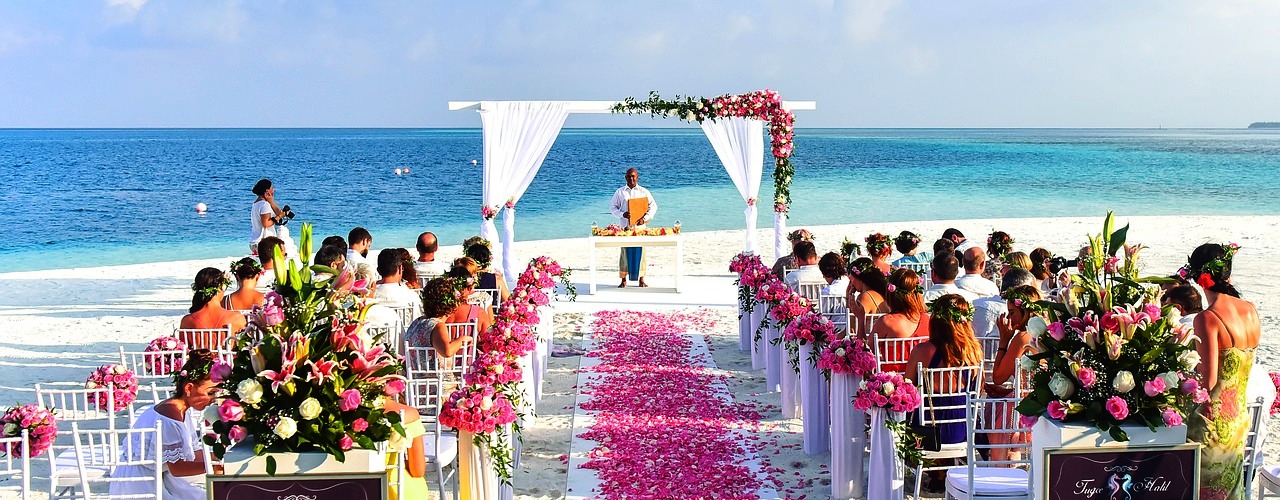 Strand bröllop