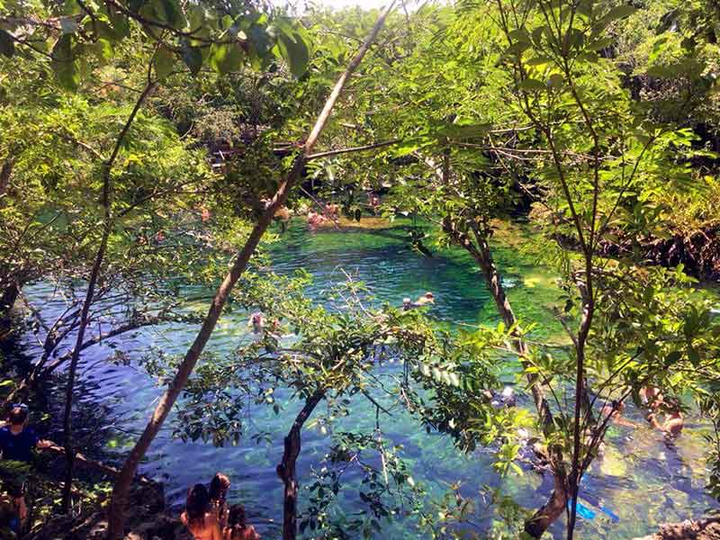 Cenote de la Riviera Maya